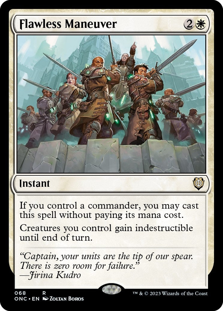 Flawless Maneuver (68) [ONC] - MTG Single