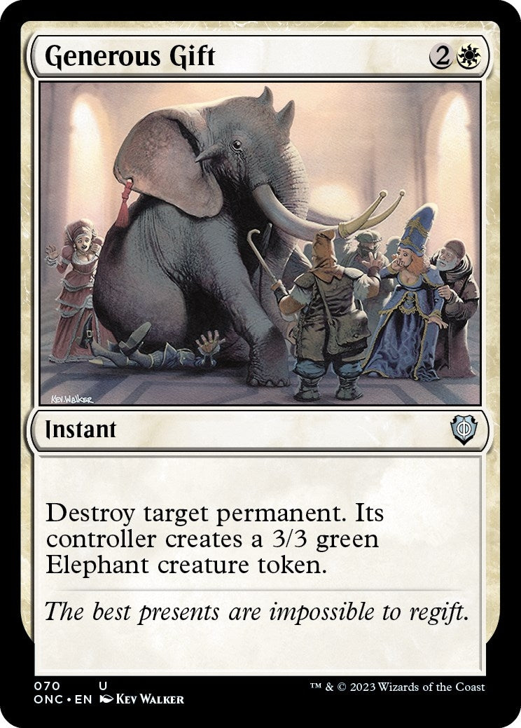 Generous Gift (70) [ONC] - MTG Single