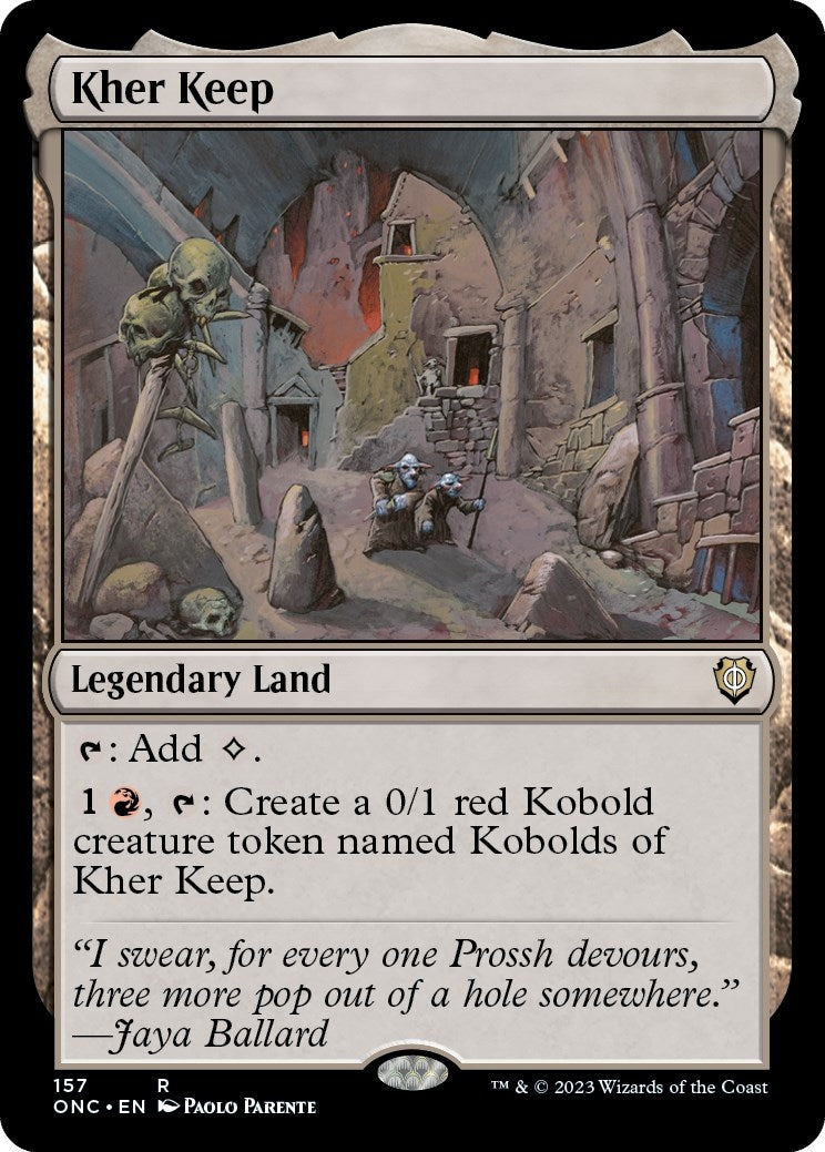 Kher Keep (157) [ONC] - MTG Single