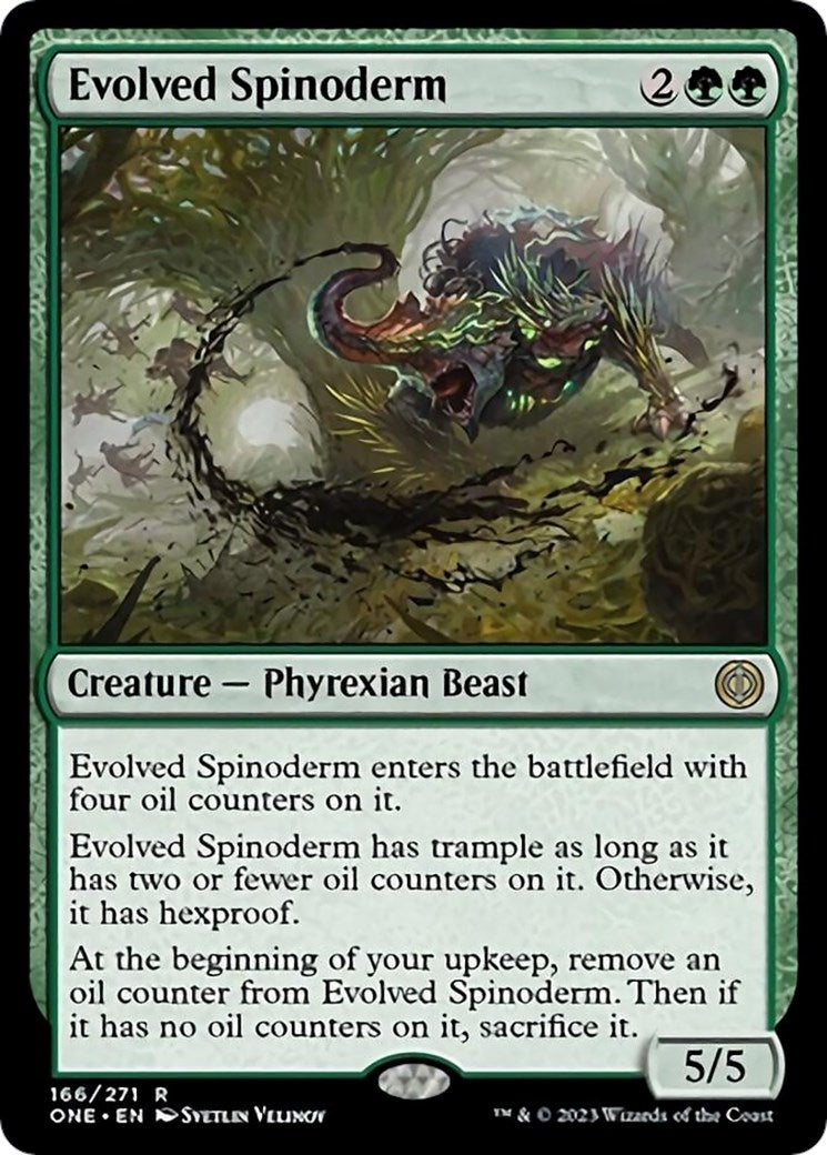Evolved Spinoderm (166) [ONE] - MTG Single