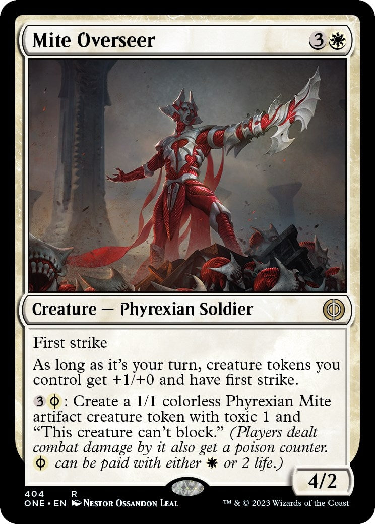 Mite Overseer (404) [ONE] - MTG Single