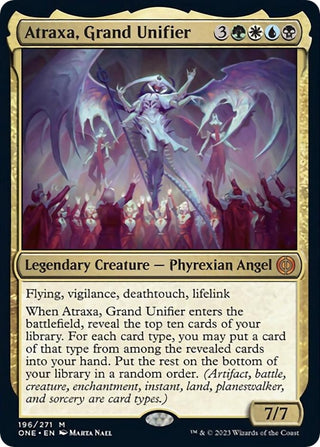 Atraxa Grand Unifier (196) [ONE] - MTG Single
