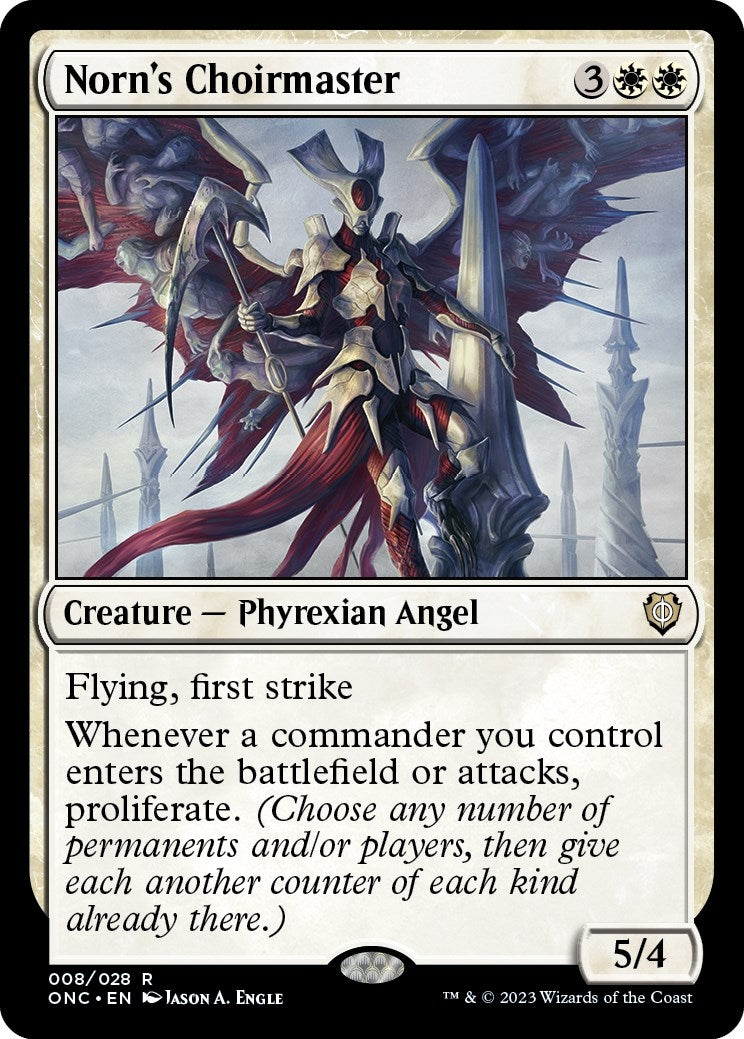 Norn’s Choirmaster (8) [ONC] - MTG Single