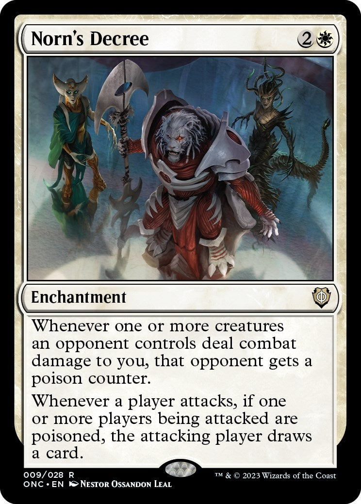 Norn’s Decree (9) [ONC] - MTG Single