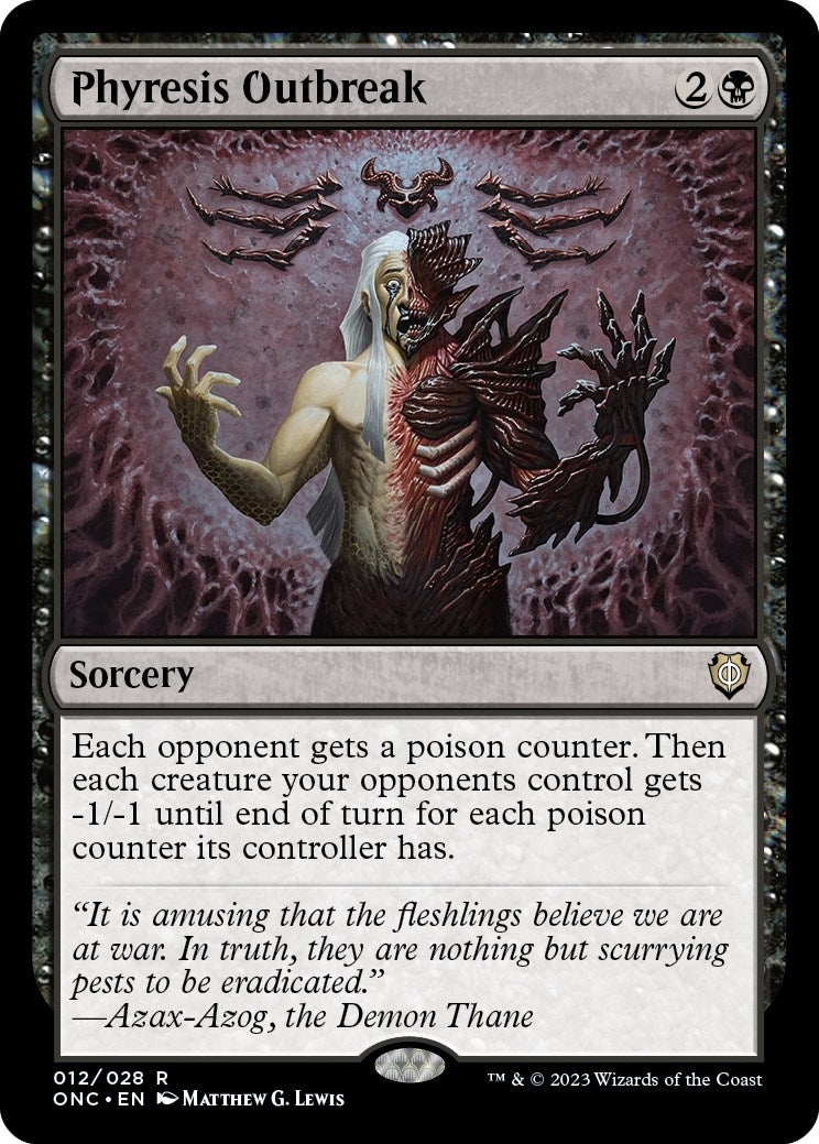 Phyresis Outbreak (12) [ONC] - MTG Single