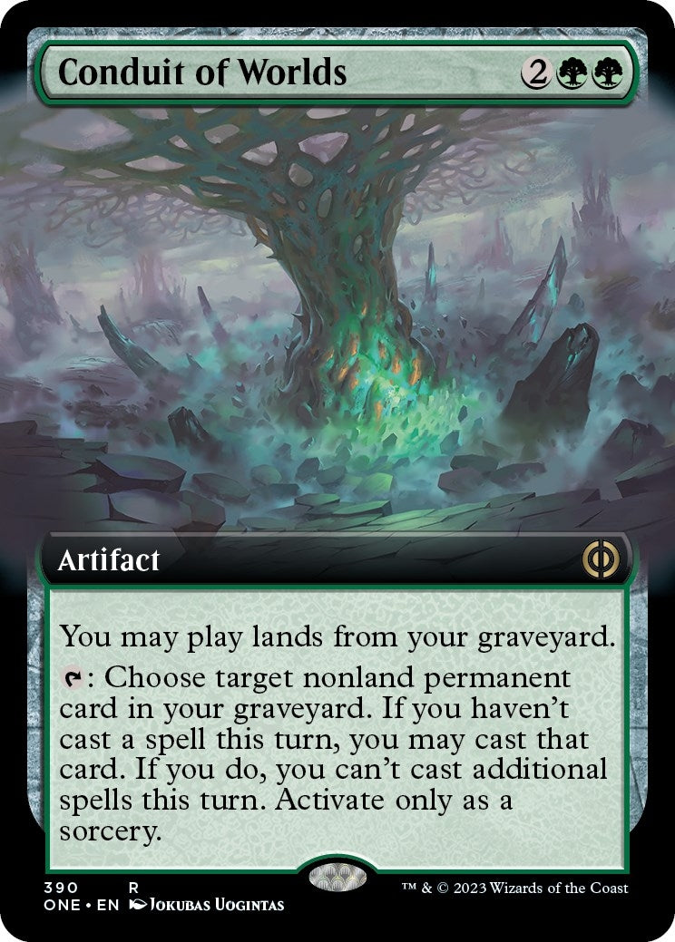 Conduit of Worlds (Extended Art) (390) [ONE] - MTG Single