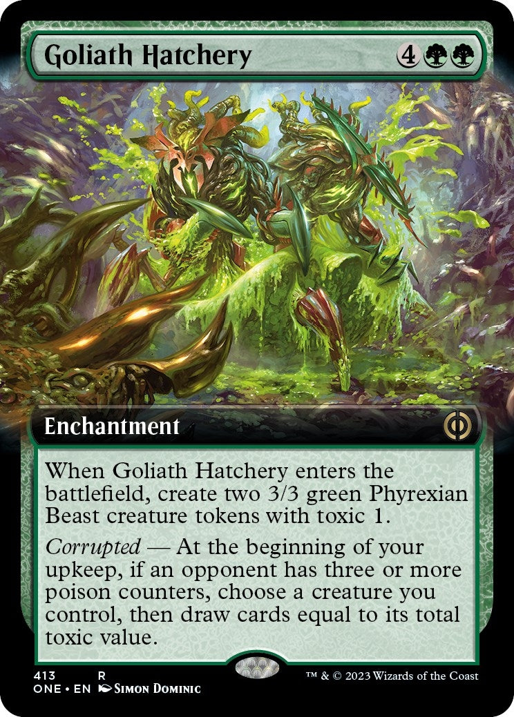 Goliath Hatchery (Extended Art) (413) [ONE] - MTG Single