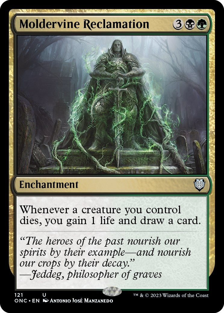 Moldervine Reclamation (121) [ONC] - MTG Single