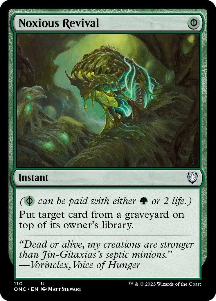 Noxious Revival (110) [ONC] - MTG Single