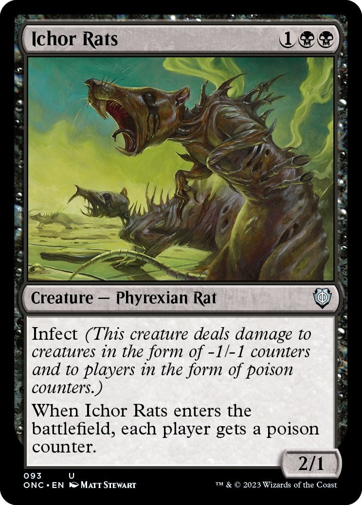 Ichor Rats (93) [ONC] - MTG Single