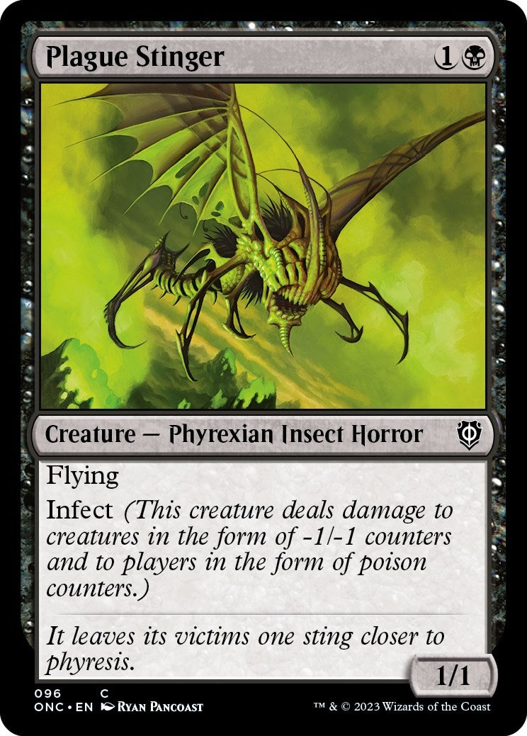 Plague Stinger (96) [ONC] - MTG Single