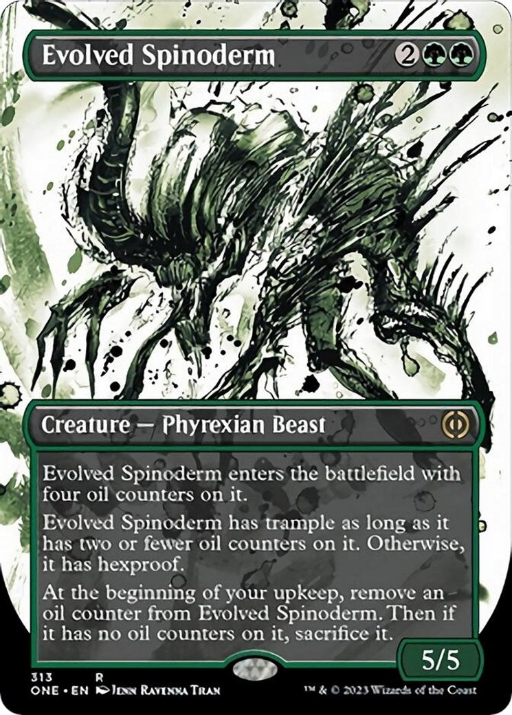 Evolved Spinoderm (Showcase) (313) [ONE] - MTG Single