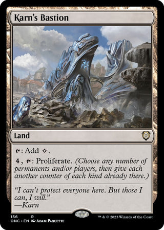 Karn’s Bastion (156) [ONC] - MTG Single
