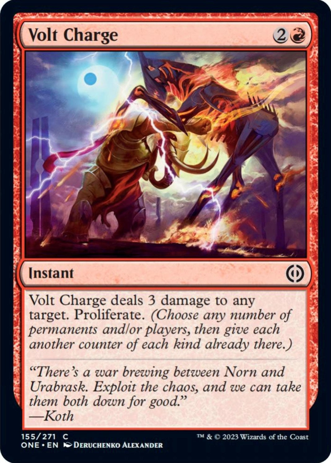 Volt Charge (155) [ONE] - MTG Single