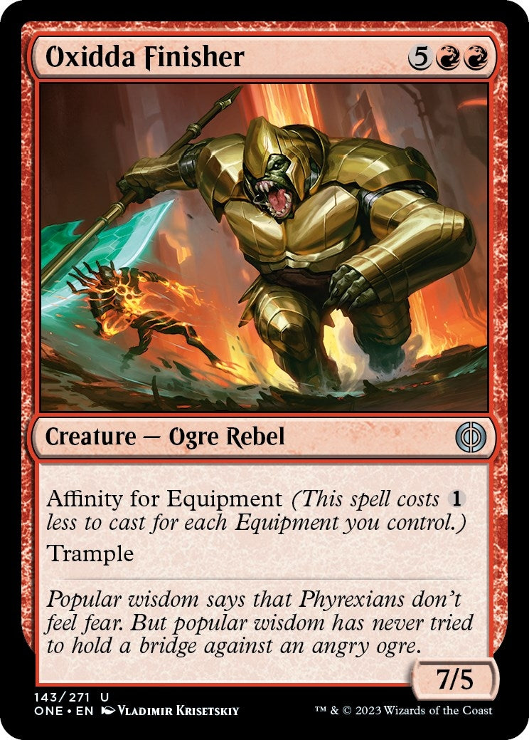 Oxidda Finisher (143) [ONE] - MTG Single