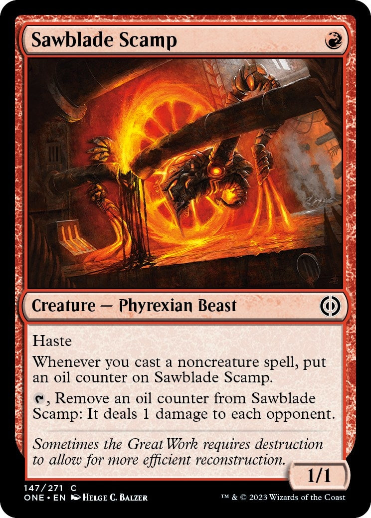 Sawblade Scamp (147) [ONE] - MTG Single