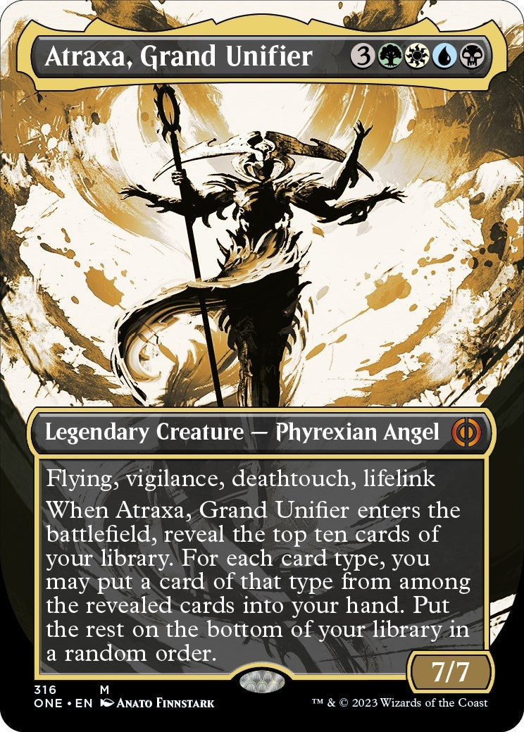 Atraxa Grand Unifier (Showcase) (316) [ONE] - MTG Single