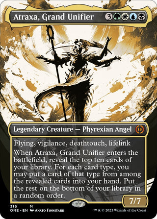 Atraxa Grand Unifier (Showcase) (316) [ONE] - MTG Single