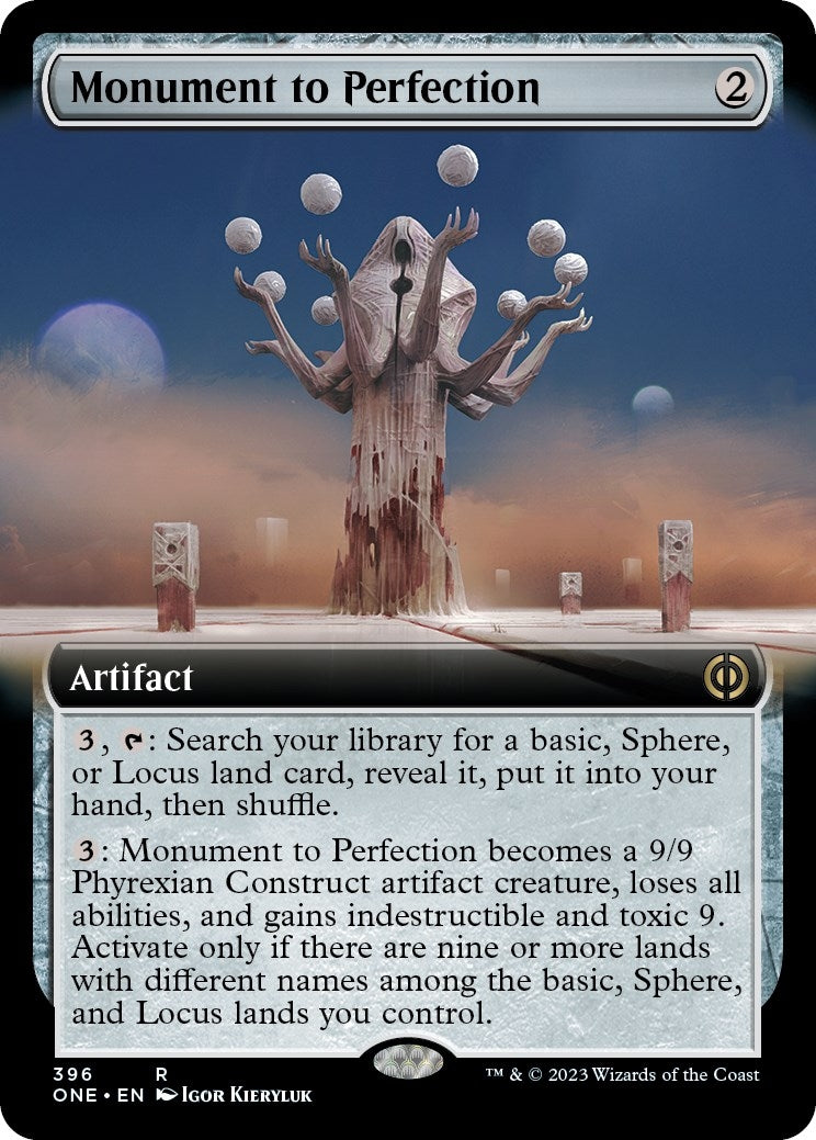Monument to Perfection (Extended Art) (396) [ONE] - MTG Single