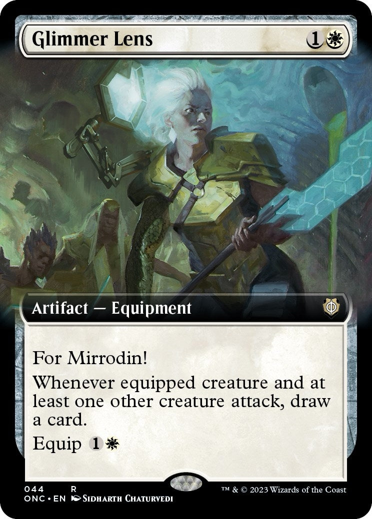 Glimmer Lens (Extended Art) (44) [ONC] - MTG Single