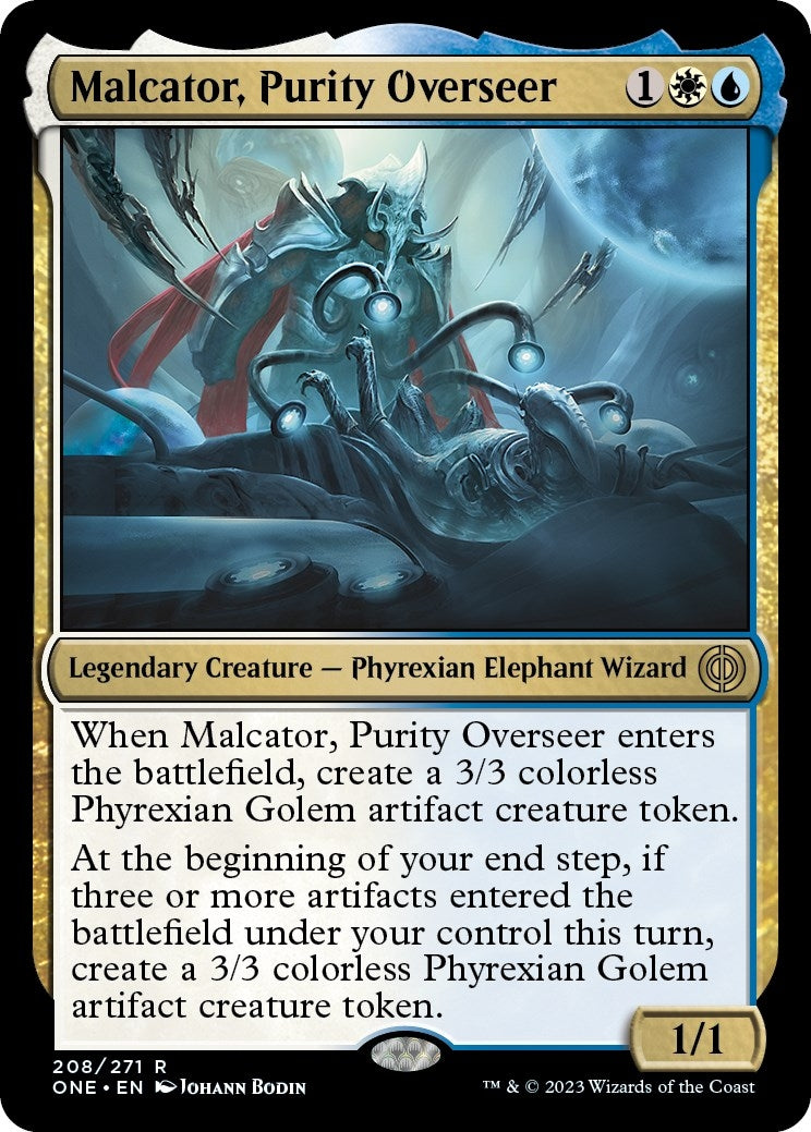 Malcator Purity Overseer (208) [ONE] - MTG Single