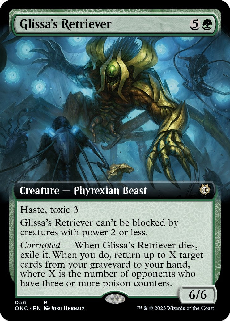 Glissa’s Retriever (Extended Art) (56) [ONC] - MTG Single