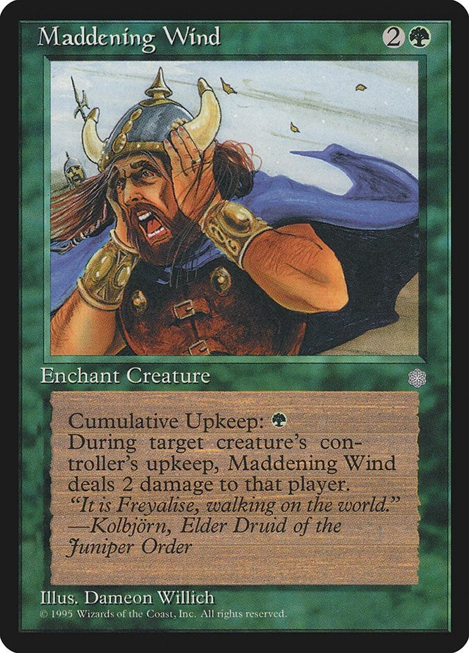 Maddening Wind [ICE] - MTG Single