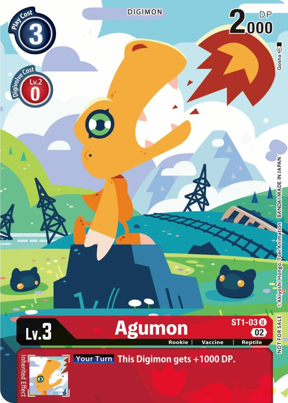 Agumon (Digimon Illustration Competition Pack 2022) (103) [BT11] - Digimon Card Game Single