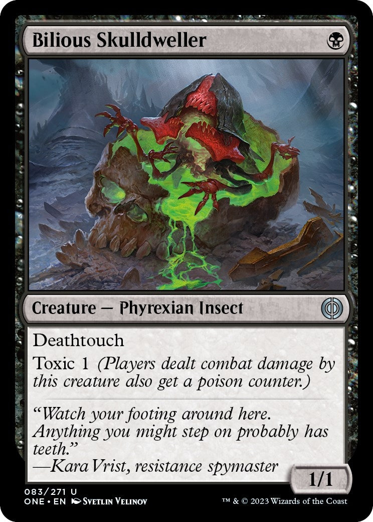 Bilious Skulldweller (83) [ONE] - MTG Single