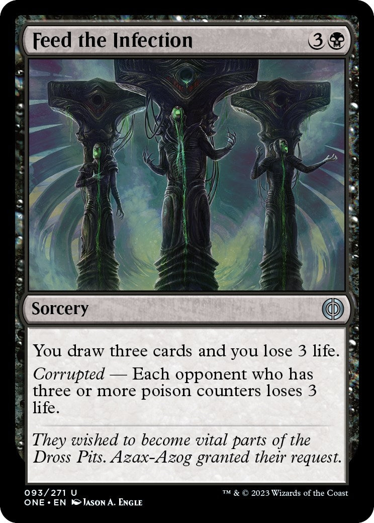 Feed the Infection (93) [ONE] - MTG Single