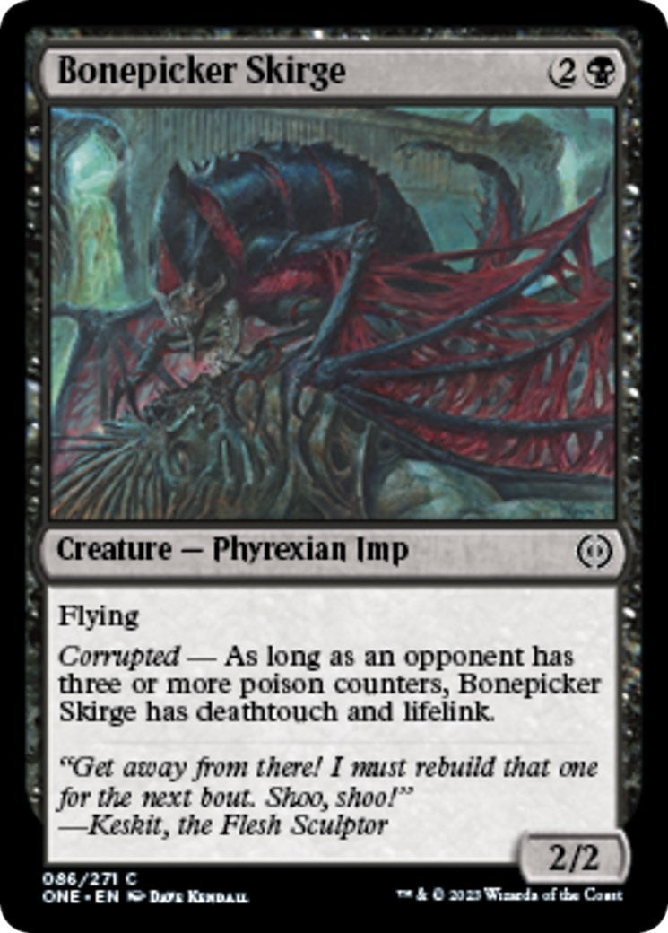 Bonepicker Skirge (86) [ONE] - MTG Single
