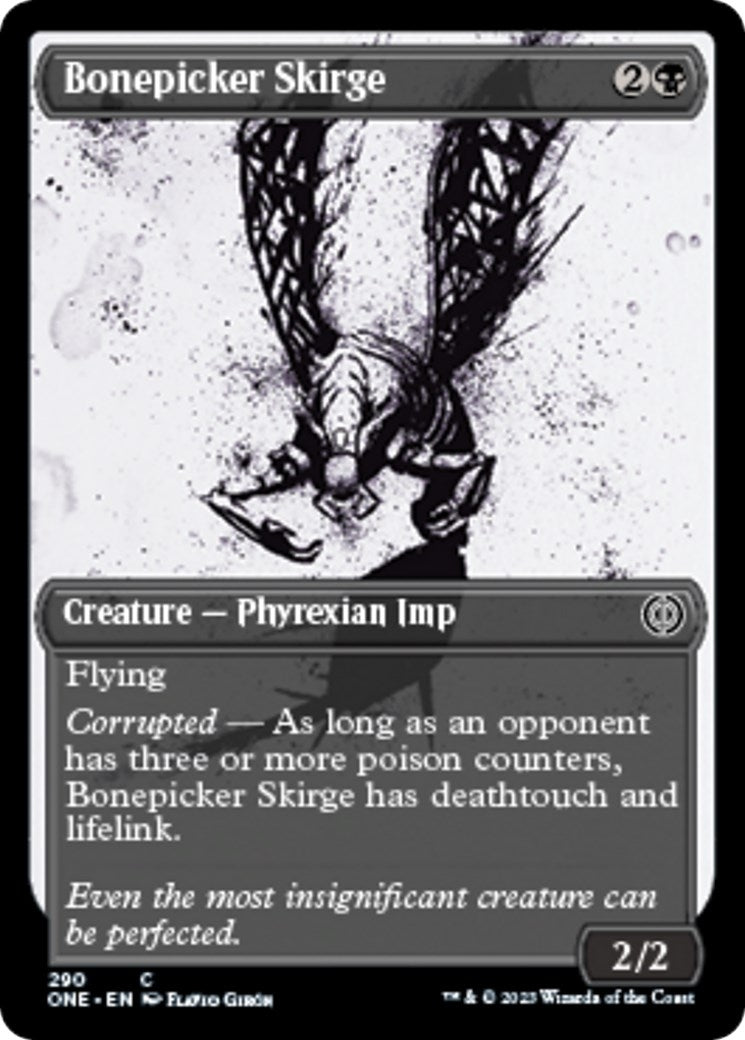 Bonepicker Skirge (Showcase) (290) [ONE] - MTG Single