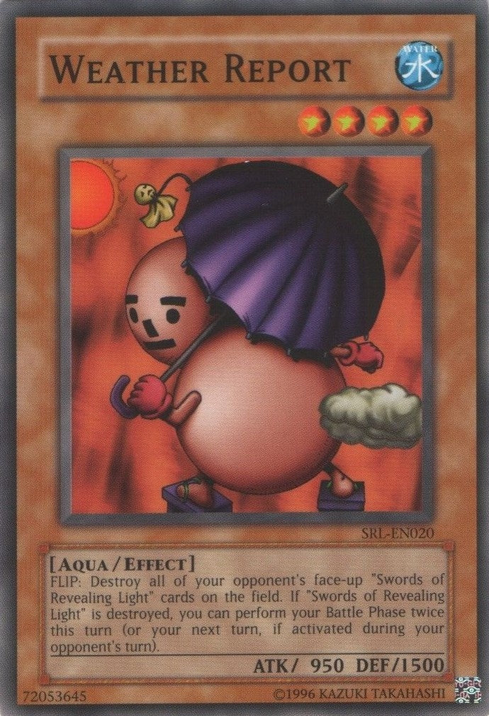 Weather Report (20) (SRL-EN) - YuGiOh Single