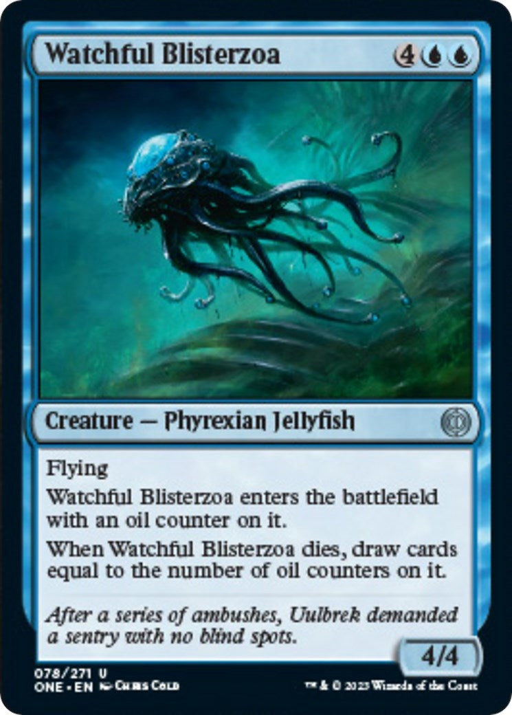 Watchful Blisterzoa (78) [ONE] - MTG Single