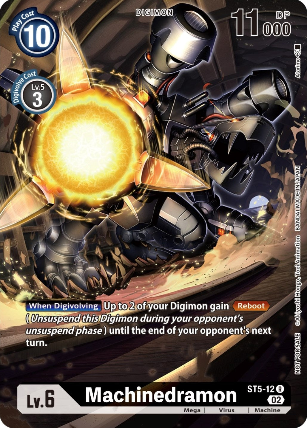 Machinedramon (Digimon Illustration Competition Pack 2022) (512) [BT11] - Digimon Card Game Single