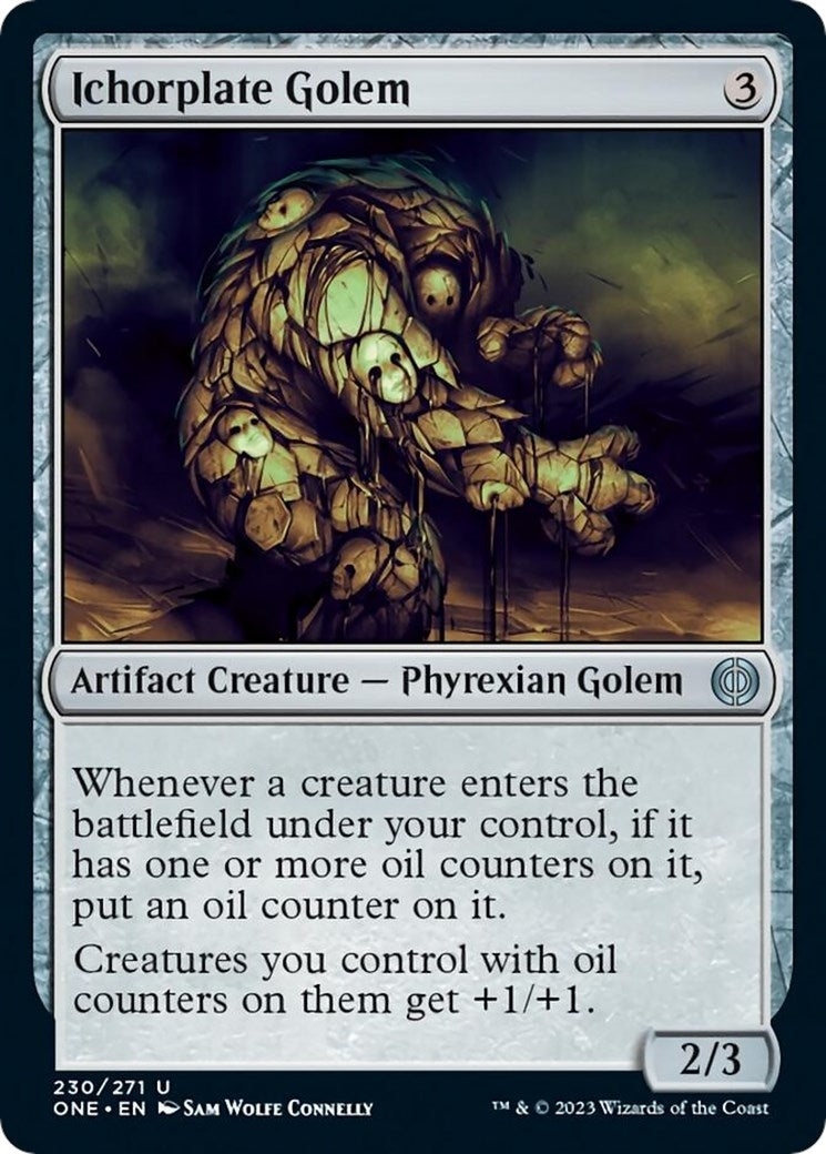Ichorplate Golem (230) [ONE] - MTG Single