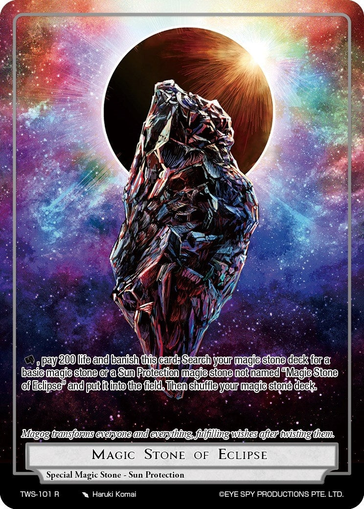 Magic Stone of Eclipse (101) [TWS] - Force of Will Single