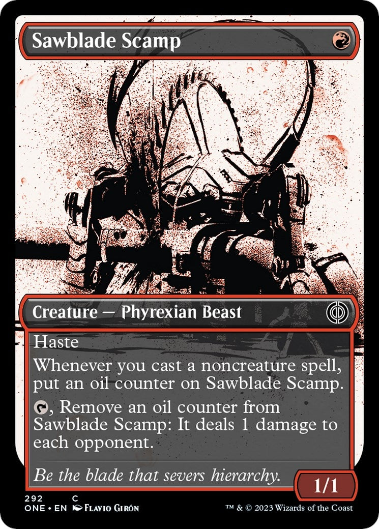 Sawblade Scamp (Showcase) (292) [ONE] - MTG Single