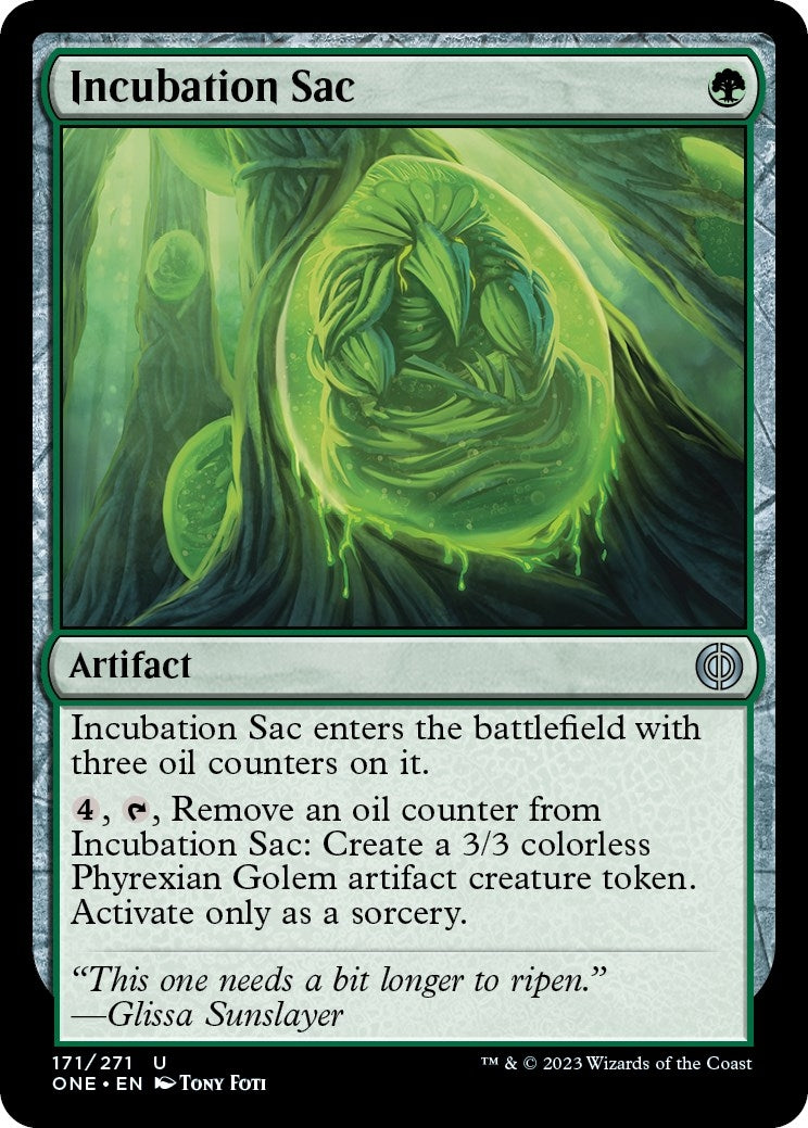 Incubation Sac (171) [ONE] - MTG Single