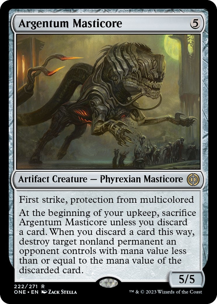Argentum Masticore (222) [ONE] - MTG Single