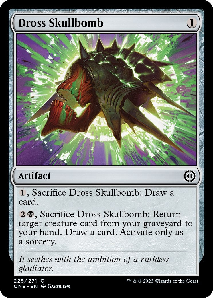 Dross Skullbomb (225) [ONE] - MTG Single