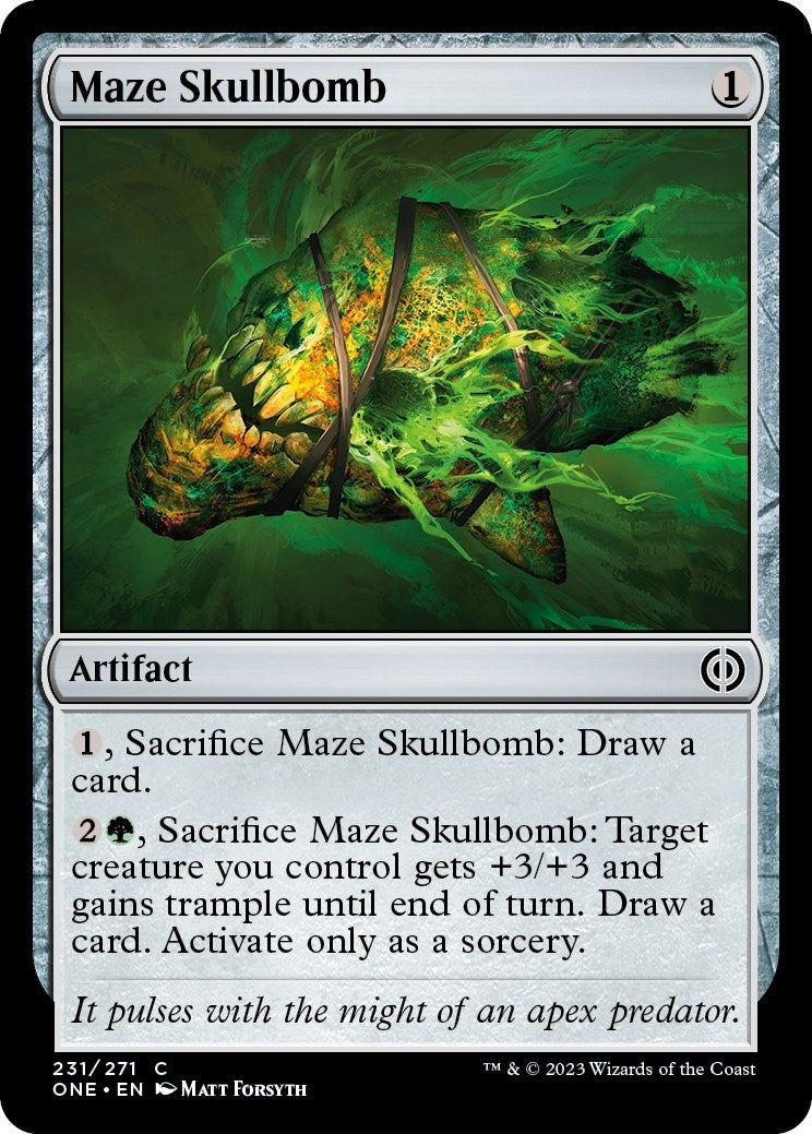 Maze Skullbomb (231) [ONE] - MTG Single