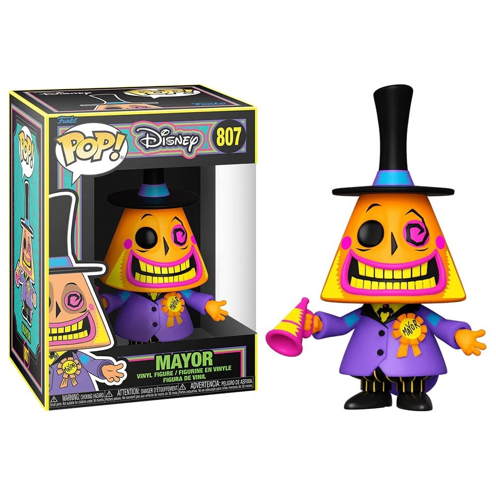 The Nightmare Before Christmas: The Mayor (Glow-in-the-Dark) (807) [POP!] - Funko Sealed
