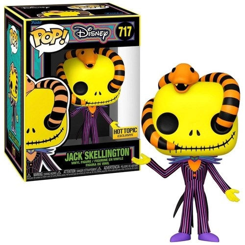 The Nightmare Before Christmas: Jack Skellington (Glow-in-the-Dark) (Hot Topic Exclusive) (717) [POP!] - Funko Sealed