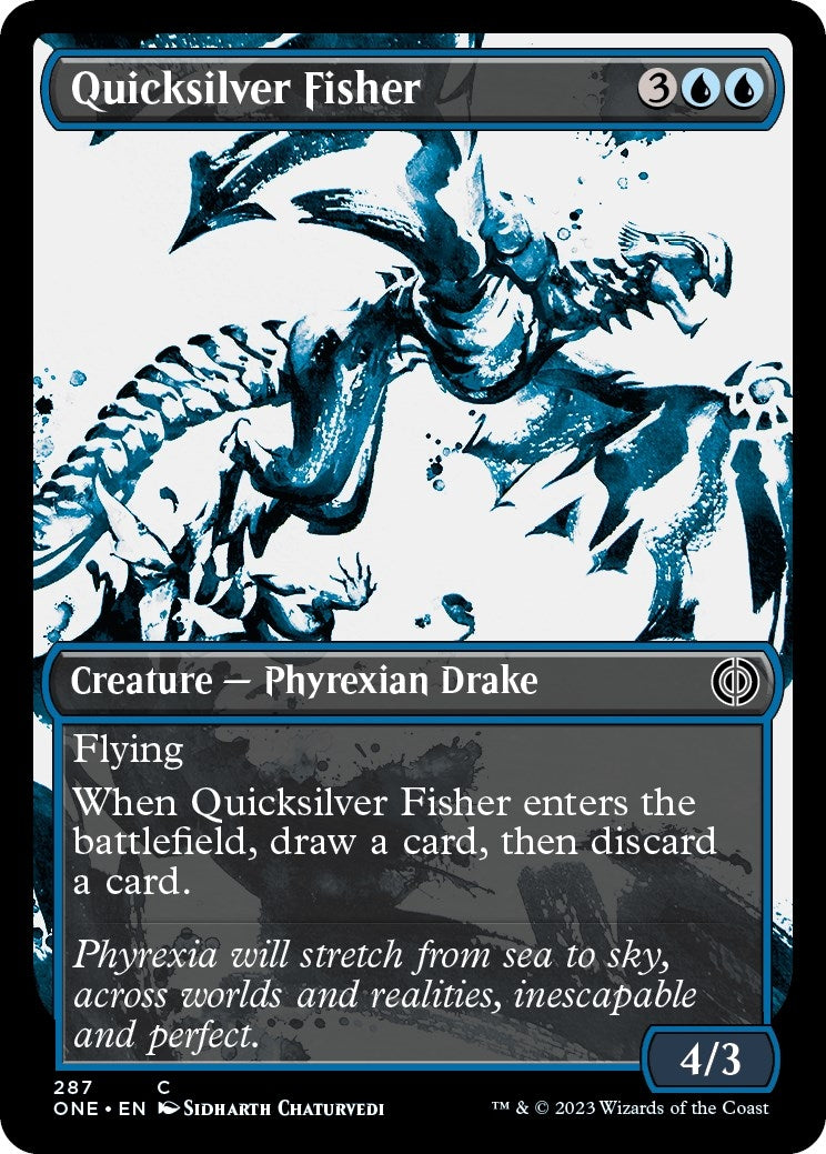 Quicksilver Fisher (Showcase) (287) [ONE] - MTG Single