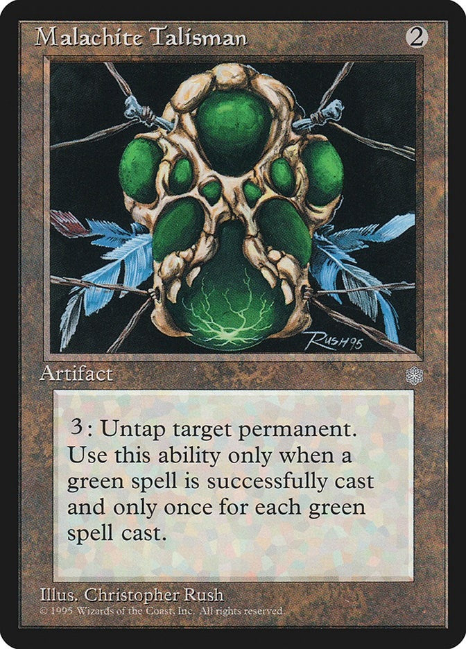 Malachite Talisman [ICE] - MTG Single