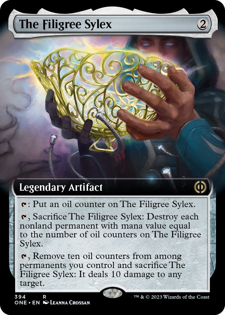 The Filigree Sylex (Extended Art) (394) [ONE] - MTG Single