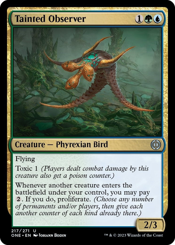 Tainted Observer (217) [ONE] - MTG Single