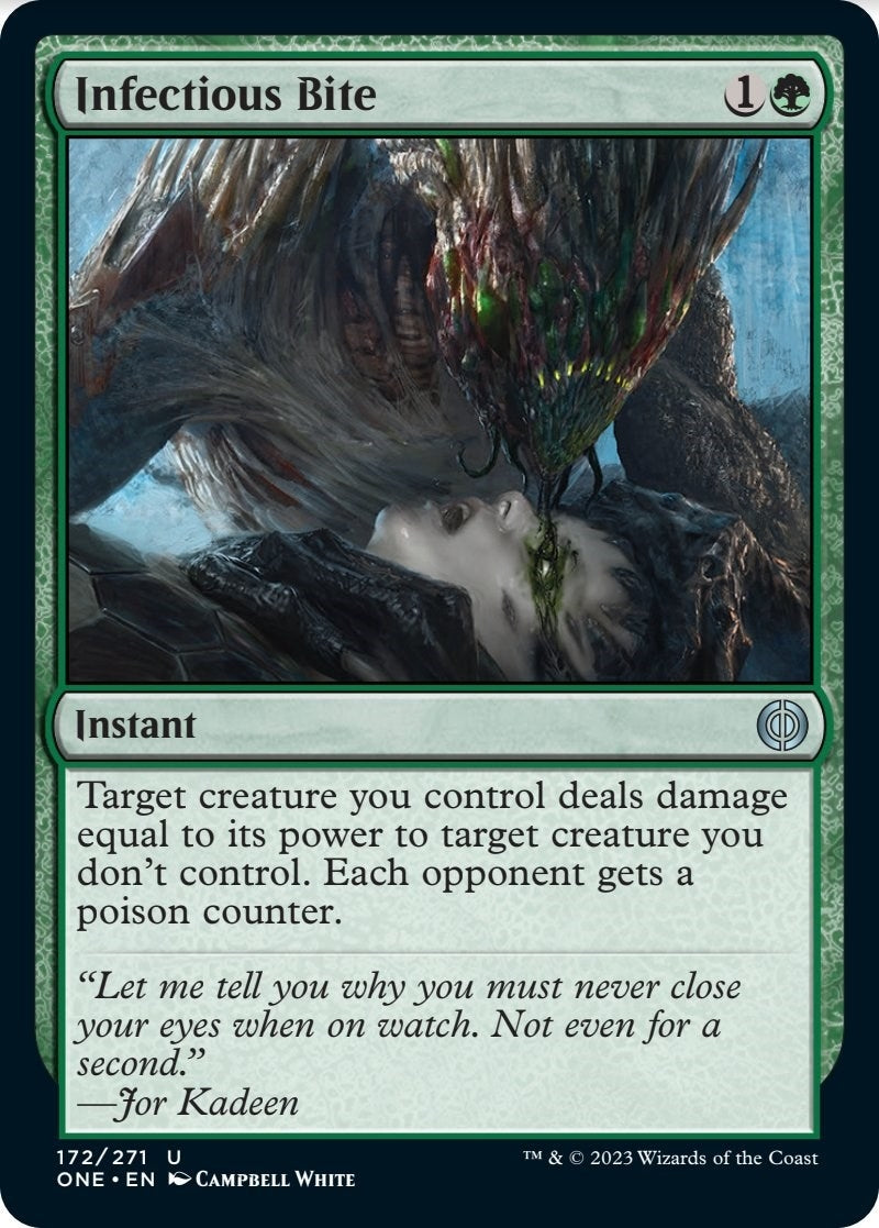 Infectious Bite (172) [ONE] - MTG Single