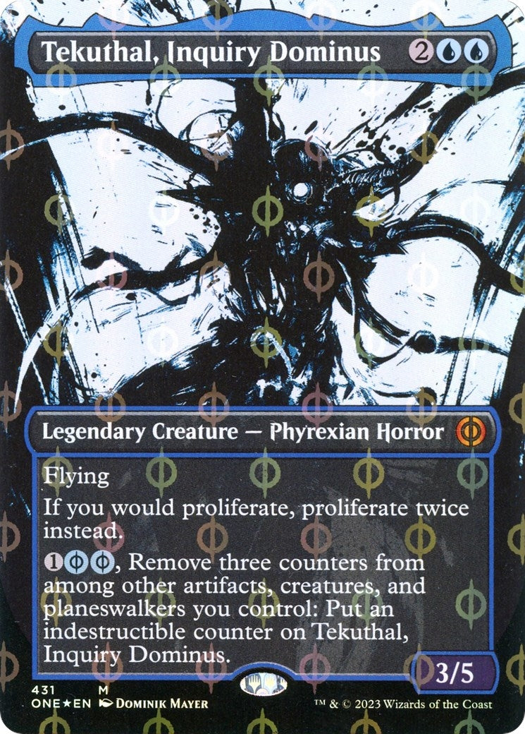 Tekuthal Inquiry Dominus (Showcase) (Step-and-Compleat Foil) (431) [ONE] - MTG Single